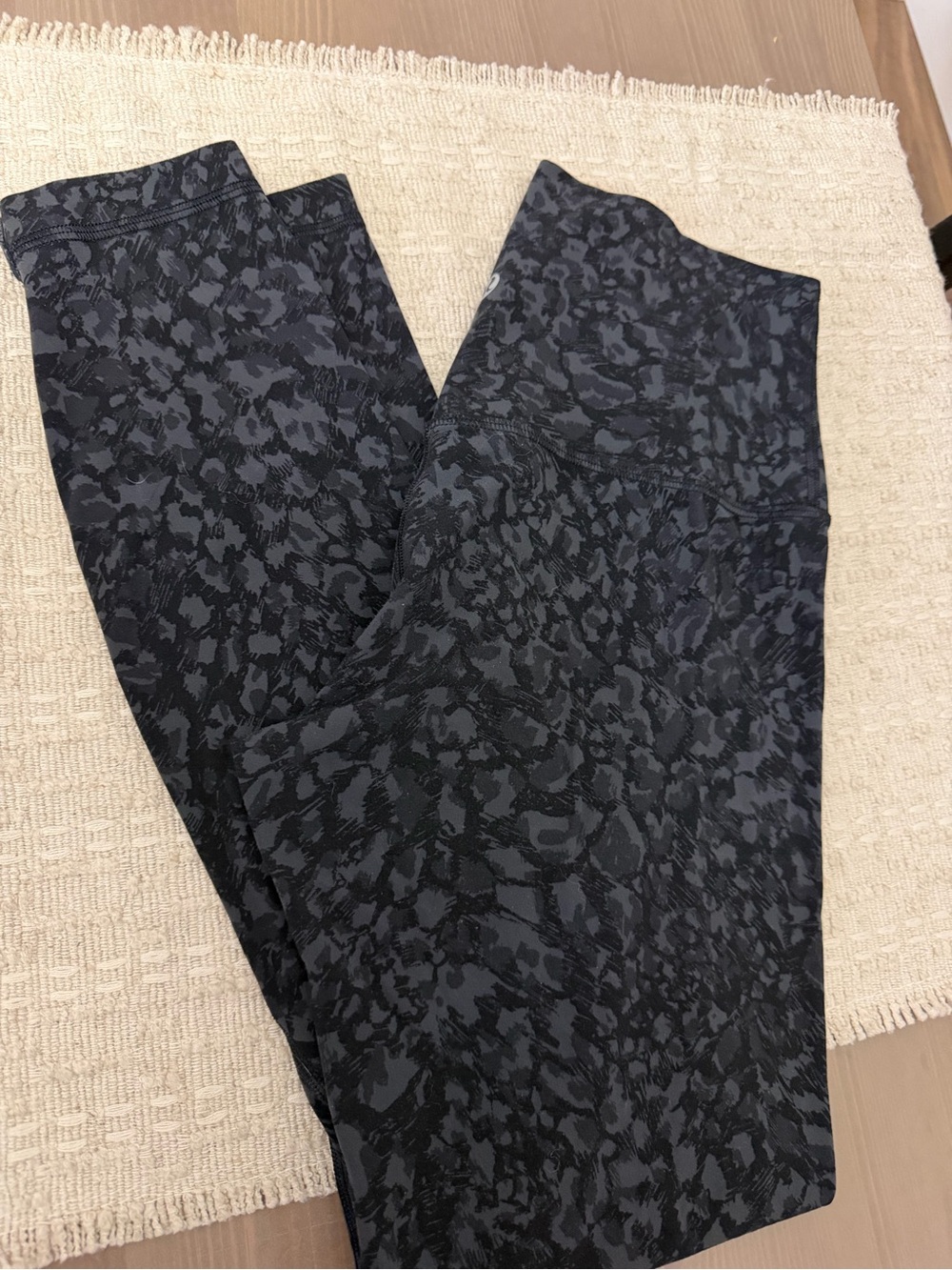 High-Waist lululemon align Black Patterned Women's Leggings